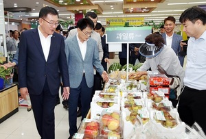 [NSP PHOTO]강진군, 서울시 Non-GMO 가공식품 학교급식 공급 시·군 선정