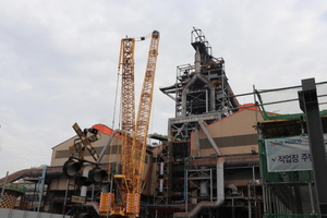 [NSP PHOTO]POSCO 광양제철소, 4천억원 투자해 3고로 개수공사 돌입