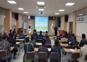 [NSP PHOTO]영양군, 과수 화상병 철통 방어를 위한 교육 실시