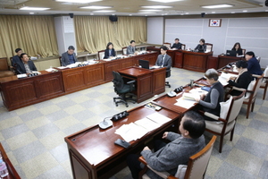 [NSP PHOTO]수원시의회 교통건설체육위, 소관부서 주요업무 청취