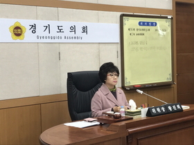 [NSP PHOTO]경기도의회 제1교육위, 부위원장에 황진희 의원 선출