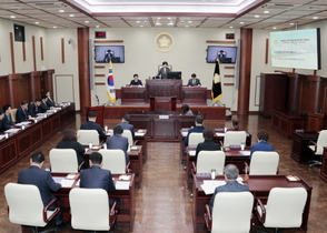 [NSP PHOTO]광명시의회, 올해 첫 임시회 개회