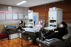 [NSP PHOTO]포항성모병원, 직원 헌혈운동으로 혈액수급난 동참