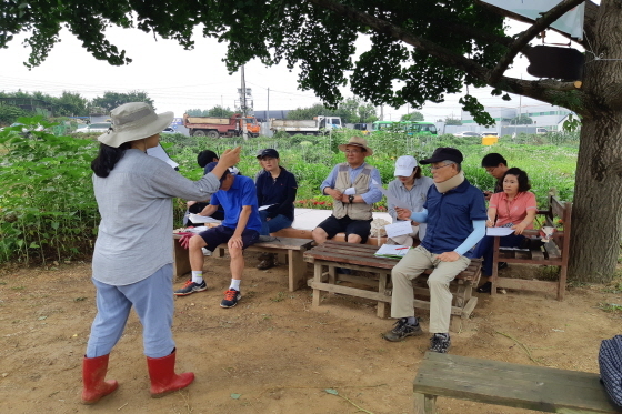 NSP통신-2019년 도시농부학교 수업 모습. (광명시)