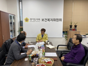 [NSP PHOTO]정희시 경기도의원, 군포 송정지구 교통편의 증진대책 논의