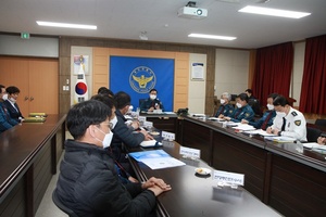 [NSP PHOTO]경북지방경찰청장, 코로나19 관련 청도경찰서 치안현장점검 방문