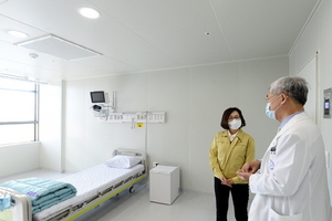[NSP PHOTO]성남시의료원, 감염병 전담 공공병원 역할 수행 매진