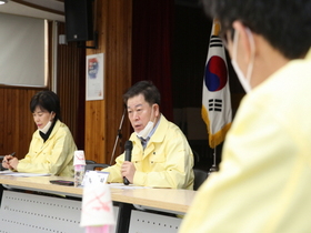 [NSP PHOTO]광명시, 개학 전 관내 모든 초·중·고 코로나19 방역 실시