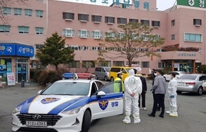 [NSP PHOTO]청도경찰서, 마스크 판매 행렬 민생치안 안전점검