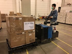 [NSP PHOTO]마윈 알리바바그룹 창업자 韓에 마스크 100만장 기부산수지린 풍우상제