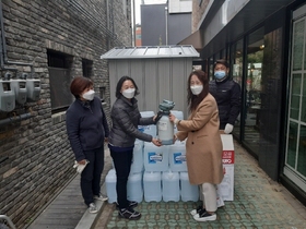 [NSP PHOTO]용인시 수지구, 휴대용 소독기 소상공인·단체 무료 대여