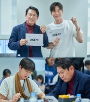[NSP PHOTO]꼰대인턴 박해진-김응수 대본 리딩 현장 공개찰떡케미 자랑