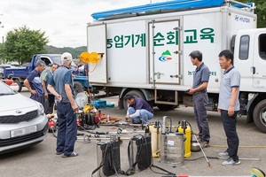 [NSP PHOTO]청양군, 농업기계 점검·정비 당부