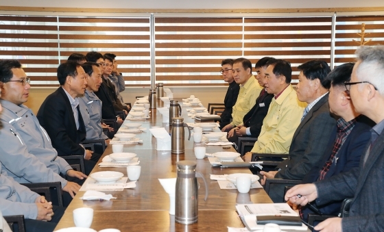 NSP통신-10일 평택시와 평택경찰서가 치안협의회 실무협의체 회의를 하고 있다. (평택시)