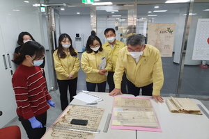 [NSP PHOTO]김학동 예천군수, 사업현장 점검 적극 행정 펼쳐