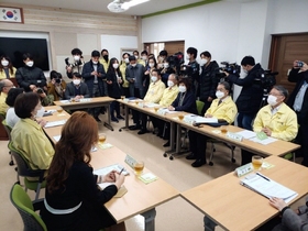 [NSP PHOTO]이재정 교육감·유은혜 부총리, 학교 코로나19 대응 점검