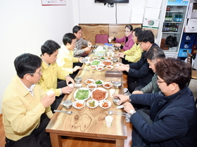 [NSP PHOTO]문경시, 전통시장 상인회와 코로나19 극복 간담회 개최