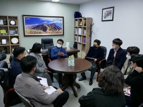 [NSP PHOTO]정인화 국회의원, 공무원 노조원들과 정책간담회 열어