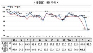 [NSP PHOTO]코로나19 사태로 기업체감경기 11년 만에 패닉 수준