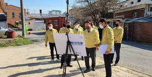 [NSP PHOTO]강임준 군산시장, 여름철 재해 우려지역 현장점검