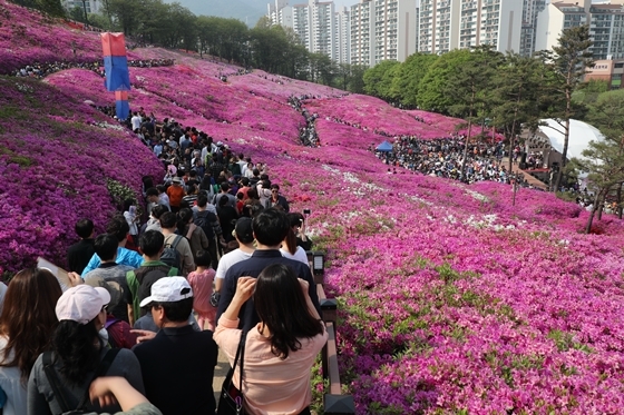 NSP통신-군포시 철쭉동산 전경. (군포시)