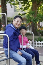[NSP PHOTO]개그맨 권영찬, 저개발국 아동과 1대1 결연..3년째 아들과 함께 후원