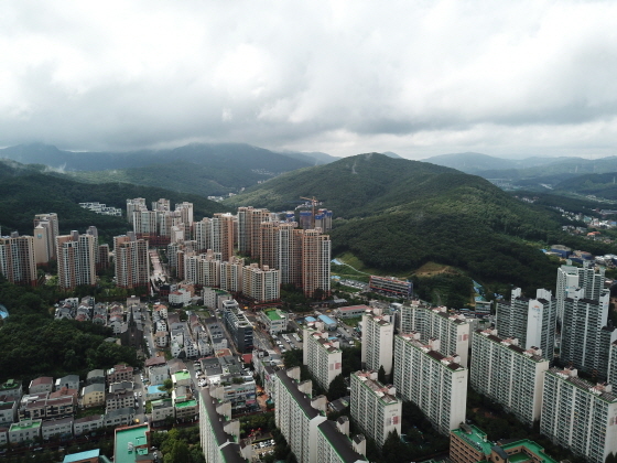 NSP통신-용인시 수지구 광교산 주변부 모습. (용인시)