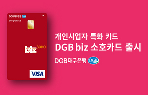 [NSP PHOTO]DGB대구은행, 소상공인 맞춤 특화 카드 DGB biz 소호 출시