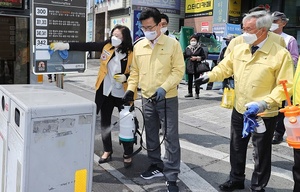 [NSP PHOTO]대전시, 시 전역 일제방역·환경정화활동 실시