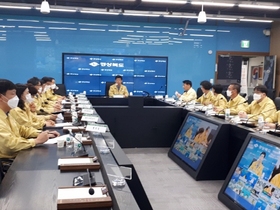 [NSP PHOTO]경북교육청, 감염병 예방 위기대응 모의훈련