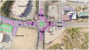 [NSP PHOTO]태안군, 회전교차로 설치사업 추진