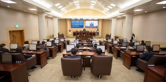 NSP통신-22일 안산시의회에서 제262회 안산시의회 임시회 제1차 본회의가 개회했다. (안산시의회)
