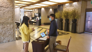 [NSP PHOTO]경주시, 황금연휴 주요 호텔·콘도 방역실태 점검