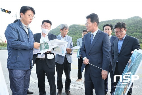 [NSP PHOTO]권익현 부안군수, 관광형 노을대교 꼭 건설돼야