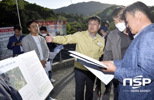 [NSP PHOTO]장영수 장수군수, 국도26호선 등 도로망 확충 총력