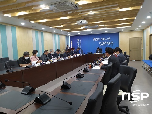 [NSP PHOTO]장수군, 한우랑 사과랑 축제 임시 총회 개최