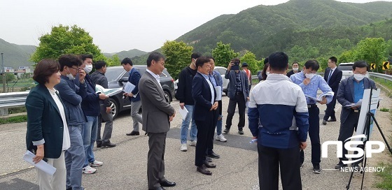 [NSP PHOTO]진안군, 국도 및 국지도 개선사업 필요성 피력