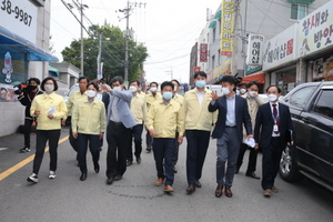 [NSP PHOTO]수원시의회 도시환경교육위, 도시재생사업 현장방문