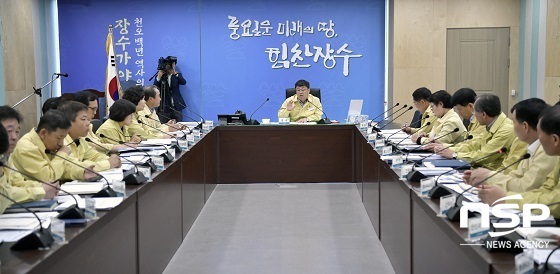 [NSP PHOTO]장수군, 국가예산 대응상황 보고회...국비 확보 총력