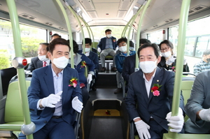 [NSP PHOTO]포항시, 전기버스 도입으로 친환경 대중교통시대 개막