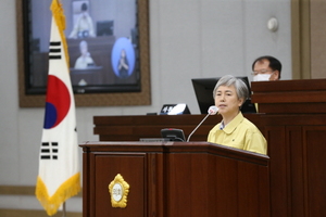 [NSP PHOTO]윤경선 수원시의원, 평생학습관·외국어마을 통합운영 우려