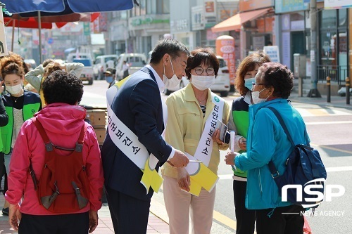 [NSP PHOTO]진안군, 금연의 날 홍보 캠페인 실시