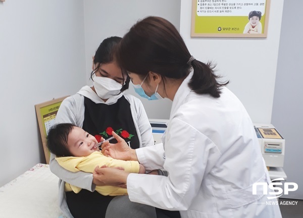 NSP통신-담양군의 로타바이러스 예방접종 활동. (담양군)