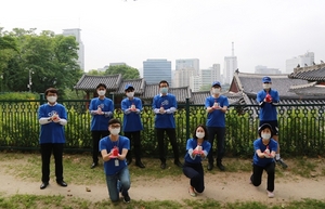 [NSP PHOTO]한국씨티은행, 지역사회 공헌의 날…줍깅 환경정화활동