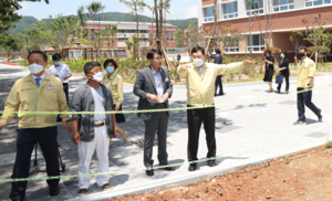 [NSP PHOTO]주낙영 경주시장, 한국국제통상마이스터 고등학교 방문