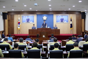 [NSP PHOTO]영암군의회, 전반기 의사일정 마무리