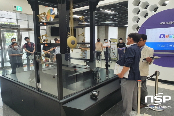 NSP통신-경상북도교육청은 지난 24일 경상북도교육청 메이커교육관 전시체험물 총 75종에 대한 준공검사를 했다고 26일 밝혔다 (경상북도교육청)