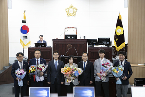 [NSP PHOTO]화성시의회, 경기도 의정활동 우수의원 5명 수상