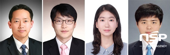 NSP통신-사진 왼쪽부터 원광대 최세진, 김성훈, 고혜민, 충남대 정원석 교수