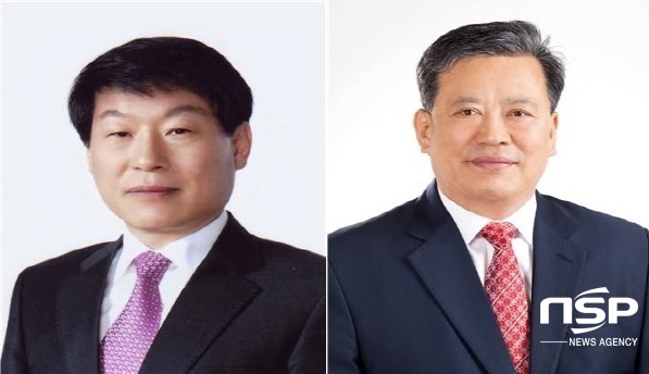 NSP통신-(왼쪽부터)신임 배광우 의장, 신임 김광호 부의장